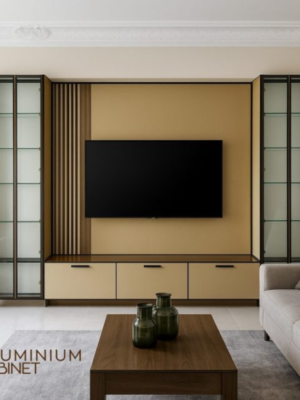 Dark Champagne TV Cabinet